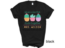 Load image into Gallery viewer, Teacher We are class that sticks Together T-Shirt, Gift for Teacher, Funny Teacher Shirt, Friyay Teacher Shirt, Teacher Team Tee