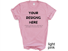 Load image into Gallery viewer, Start Your T-Shirt Business in 2025! Be your own boss and sell T-shirts online — it's easy to get started. Check the description for details. Shirt Samples available