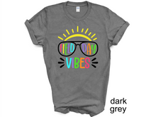 Load image into Gallery viewer, Field Day Vibes tshirt, School Field Day tshirt, Teacher's Field Day tshirt, School Games tshirt, Kid's Field Day tshirt