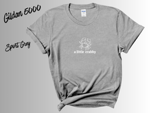 Load image into Gallery viewer, A Little Crabby Shirt | Funny Crab Tee | Cute Beach Graphic Shirt | Coastal Summer T-Shirt | Funny Ocean Lover Tee | Seafood Pun Shirt Gift