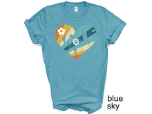 Load image into Gallery viewer, Peace t-shirt, Peace on Earth, Earth Day t-shirt, Nature Lover's t-shirt, Love Life,