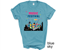 Load image into Gallery viewer, Music Festival T-Shirt, Music Lover Shirt, Musician Shirt, Music Festival Shirt, Concert Shirt, Vintage Band Shirt