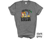 Load image into Gallery viewer, Chinchorreo Boricua t-shirt, Camiseta de Puerto Rico, Mi patria, Mi orgullo, Mi tierra shirt, La Isla del Encanto tshirt, Boricua tshirt