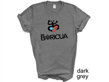 Load image into Gallery viewer, Boricua t-shirt, Camiseta de Puerto Rico, Mi patria, Mi orgullo, Mi tierra shirt, La Isla del Encanto tshirt, Boricua tshirt