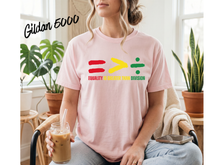 Load image into Gallery viewer, Equality Is Greater Than Division Goose Shirt | Inclusive Message Tee | Equality Graphic T-Shirt | Funny Goose Activist Shirt | Unity Statement Tee | Social Awareness Gift