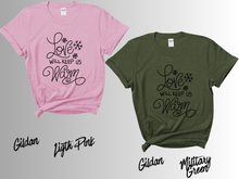 Load image into Gallery viewer, Love Will Keep Us Warm Christmas Shirt, Cozy Holiday T-Shirt, Christmas Love Tee, Festive Winter Shirt, Cute Xmas Gift, Holiday Couple Tee
