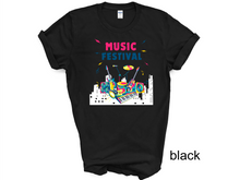 Load image into Gallery viewer, Music Festival T-Shirt, Music Lover Shirt, Musician Shirt, Music Festival Shirt, Concert Shirt, Vintage Band Shirt