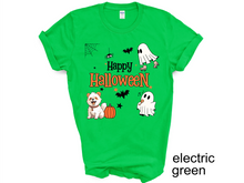 Load image into Gallery viewer, Happy Halloween Shirts, Halloween Shirts, Hocus Pocus Shirts, Sanderson Sisters Shirts, Fall Shirts, Halloween Outfits,Halloween Funny Shirt