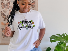 Load image into Gallery viewer, Happy Earth Day t-shirt, Earth Day tshirt, Nature Lover's tshirt, Hiking, Love Life, Recycle, Less Plastic