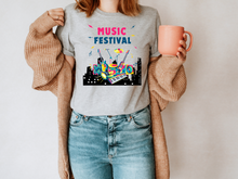 Load image into Gallery viewer, Music Festival T-Shirt, Music Lover Shirt, Musician Shirt, Music Festival Shirt, Concert Shirt, Vintage Band Shirt