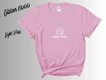 Load image into Gallery viewer, A Little Crabby Shirt | Funny Crab Tee | Cute Beach Graphic Shirt | Coastal Summer T-Shirt | Funny Ocean Lover Tee | Seafood Pun Shirt Gift