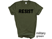 Load image into Gallery viewer, Resist T-Shirt, Political Shirts, Civil Rights Shirt, Black Lives Matter, Equality Shirt, Anti Trump, Liberal Shirt, Feminist Shirt, Unisext, Pickleball Game Tee (Copy)