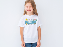 Load image into Gallery viewer, Best Teacher Ever T-shirt. Teachers appreciation gifts. Teaching.