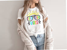 Load image into Gallery viewer, Field Day Vibes tshirt, School Field Day tshirt, Teacher's Field Day tshirt, School Games tshirt, Kid's Field Day tshirt