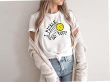 Load image into Gallery viewer, Pickleball T-shirt, I Pickle Do You? T-Shirt, Funny Pickleball T-Shirt, Gift for Pickleball Player, Racquetball Shirt, Pickleball Game Tee