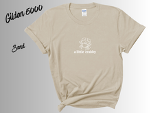 Load image into Gallery viewer, A Little Crabby Shirt | Funny Crab Tee | Cute Beach Graphic Shirt | Coastal Summer T-Shirt | Funny Ocean Lover Tee | Seafood Pun Shirt Gift