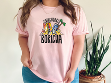 Load image into Gallery viewer, Chinchorreo Boricua t-shirt, Camiseta de Puerto Rico, Mi patria, Mi orgullo, Mi tierra shirt, La Isla del Encanto tshirt, Boricua tshirt