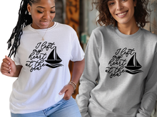 Load image into Gallery viewer, I Left My Heart at the Sea Shirt | Beach Lover Tee | Ocean Lover Gift | Coastal Vacation Shirt | Summer Beach Graphic Tee | Seaside Travel Shirt