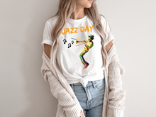 Load image into Gallery viewer, Jazz Shirt, Jazz Gift, Jazz T-shirt, Jazz Fest Shirt, Jazz Music, Jazz Musician, Jazz Player Gift, Saxophone Gift, Saxophone Shirt