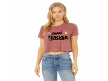 Load image into Gallery viewer, Happy Teacher Shirt, Gift for Teacher, Funny Teacher Shirt, Friyay Teacher Shirt, Teacher Team Tee