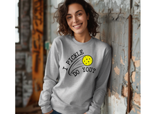 Load image into Gallery viewer, Pickleball Long Sleeve Shirt, I Pickle Do You? Long Sleeve Shirt, Funny Pickleball, Gift for Pickleball Player, Racquetball Shirt.