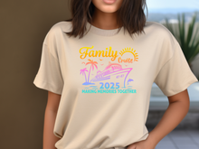 Load image into Gallery viewer, Custom Family Cruise Shirt, Custom Cruise Shirt, Family Cruise Shirt, Personalized Cruise Shirt, Cruise Shirt, Family Vacation Shirt