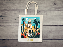 Load image into Gallery viewer, Latinamerica Tote Bag, natural color everyday use tote bag, latina tote bag, latin accesories, everyday bag, latina bag