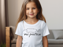 Load image into Gallery viewer, Puerto Rico Mi Patia T-shirt, Camiseta de Puerto Rico, Mi patria, Mi orgullo, Mi tierra shirt, La Isla del Encanto tshirt, Boricua tshirt