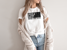 Load image into Gallery viewer, Hustle Grind and Shine T-shirt, Motivational