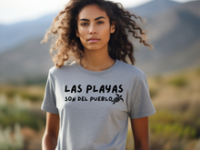 Load image into Gallery viewer, Las Playas Son del Pueblo tshirt, Puerto Rico tshirt, Puerto Rico Protest tshirt, Protect the beach, Save the beach