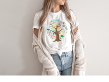 Load image into Gallery viewer, Education tree T-shirt. Teachers appreciation gifts. Teaching.