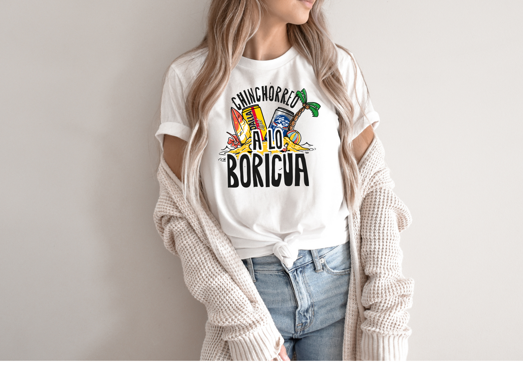 Chinchorreo Boricua t-shirt, Camiseta de Puerto Rico, Mi patria, Mi orgullo, Mi tierra shirt, La Isla del Encanto tshirt, Boricua tshirt