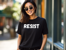 Load image into Gallery viewer, Resist T-Shirt, Political Shirts, Civil Rights Shirt, Black Lives Matter, Equality Shirt, Anti Trump, Liberal Shirt, Feminist Shirt, Unisext, Pickleball Game Tee (Copy)