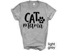 Load image into Gallery viewer, Cat Mama Shirt, Mothers Day Shirt, Cat Mom Shirt, Cat Lover Gift, Mother's Day Gift For Mom, Cat Shirt,Gift