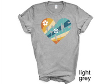 Load image into Gallery viewer, Peace t-shirt, Peace on Earth, Earth Day t-shirt, Nature Lover's t-shirt, Love Life,