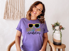 Load image into Gallery viewer, Educational Rock Star T-shirt. Teachers appreciation gifts. Teaching.