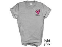 Load image into Gallery viewer, Dear Student Behind Me "t-shirt Front & back print", Teacher Motivational Gift, Mental Health Shirt for Teacher, Back to School Shir,