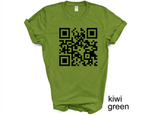 Load image into Gallery viewer, It’s Ok To Say Gay T-shirt QR Code