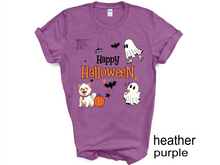 Load image into Gallery viewer, Happy Halloween Shirts, Halloween Shirts, Hocus Pocus Shirts, Sanderson Sisters Shirts, Fall Shirts, Halloween Outfits,Halloween Funny Shirt