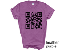 Load image into Gallery viewer, It’s Ok To Say Gay T-shirt QR Code