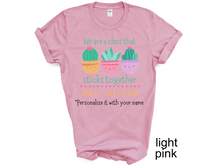 Load image into Gallery viewer, Teacher We are class that sticks Together T-Shirt, Gift for Teacher, Funny Teacher Shirt, Friyay Teacher Shirt, Teacher Team Tee