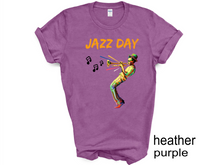 Load image into Gallery viewer, Jazz Shirt, Jazz Gift, Jazz T-shirt, Jazz Fest Shirt, Jazz Music, Jazz Musician, Jazz Player Gift, Saxophone Gift, Saxophone Shirt
