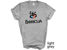 Load image into Gallery viewer, Boricua t-shirt, Camiseta de Puerto Rico, Mi patria, Mi orgullo, Mi tierra shirt, La Isla del Encanto tshirt, Boricua tshirt