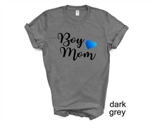 Load image into Gallery viewer, Boy Mom tshirt, Mom of Boys, Momlife, Mother's Day gifts, Motherhood, Boys,