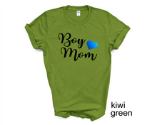 Load image into Gallery viewer, Boy Mom tshirt, Mom of Boys, Momlife, Mother's Day gifts, Motherhood, Boys,