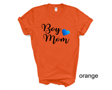 Load image into Gallery viewer, Boy Mom tshirt, Mom of Boys, Momlife, Mother's Day gifts, Motherhood, Boys,