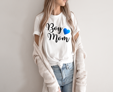 Load image into Gallery viewer, Boy Mom tshirt, Mom of Boys, Momlife, Mother's Day gifts, Motherhood, Boys,