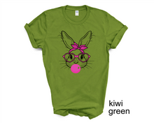 Load image into Gallery viewer, Bubblegum Easter Bunny tshirt, Easter tshirts, Bubblegum, Easter Bunny, Cute bunny,