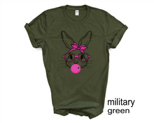 Load image into Gallery viewer, Bubblegum Easter Bunny tshirt, Easter tshirts, Bubblegum, Easter Bunny, Cute bunny,
