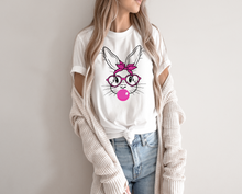 Load image into Gallery viewer, Bubblegum Easter Bunny tshirt, Easter tshirts, Bubblegum, Easter Bunny, Cute bunny,